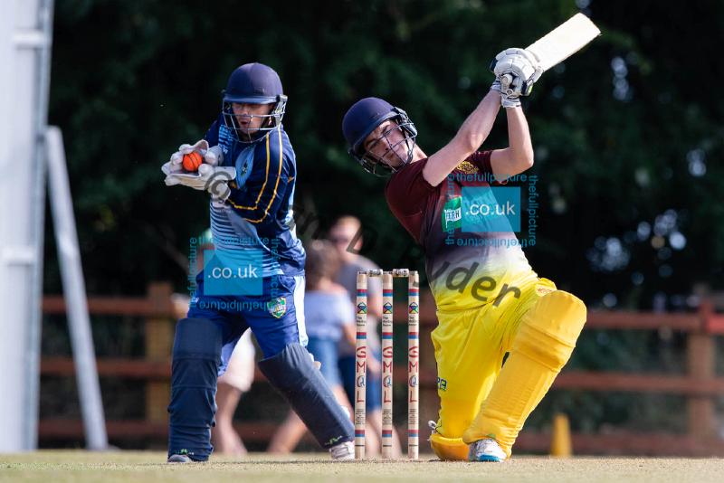20180715 Flixton Fire v Greenfield_Thunder Marston T20 Final014.jpg - Flixton Fire defeat Greenfield Thunder in the final of the GMCL Marston T20 competition hels at Woodbank CC